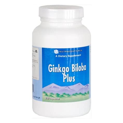 Гинкго Билоба Плюс Ginkgo Biloba Plus 240 капсулы 30 мг купить по цене ...