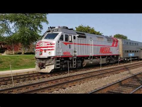 Metra BNSF Rush Hour At Westmont IL 9 17 20 And Frisco 1630 At IRM 9