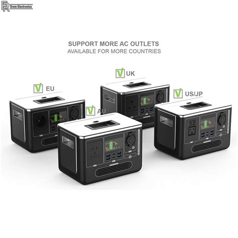 300W 500wh Portable Power Station 1000W 2000W 5000W Emergency Power