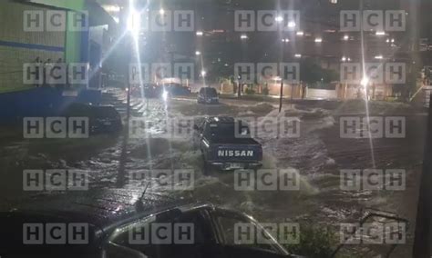 Fuertes Lluvias Provocan Inundaciones En La 13 Calle Del Barrio Paz