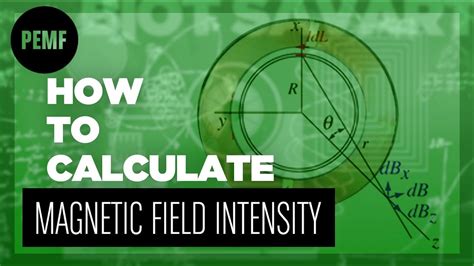 How To Calculate Magnetic Field Intensity In Pemf Devices Part