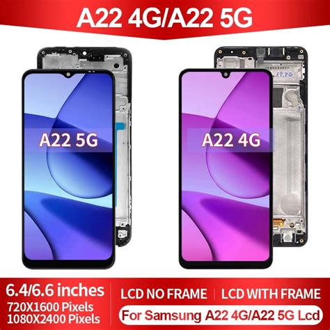 New For Samsung Galaxy A22 5g Lcd A226 Display Touch Panel Screen Digitizer For Samsung A22 4g