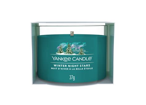 Yankee Candle Duftkerze Gefüllte Votivkerze Winter Night Stars 4 cm