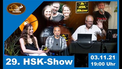 29 HSK Show Live Aus Der Kulturhalle Stockheim YouTube