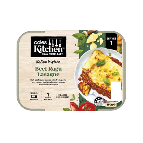 Coles Kitchen Beef Ragu Lasagne 350g Is Not Halal Halal Check