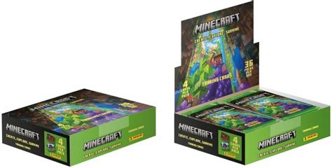 Panini Kolekcja Saszetki Z Kartami Minecraft 36 Ceny I Opinie