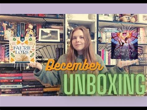 Unboxing Fairyloot December Ya Adult Book Only Special