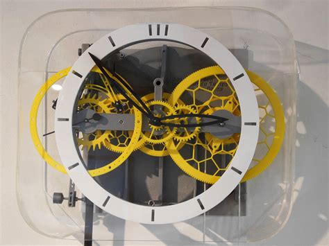 Introducing The D Printed Pendulum Clock By Ing Nieur Du Temps Sjx