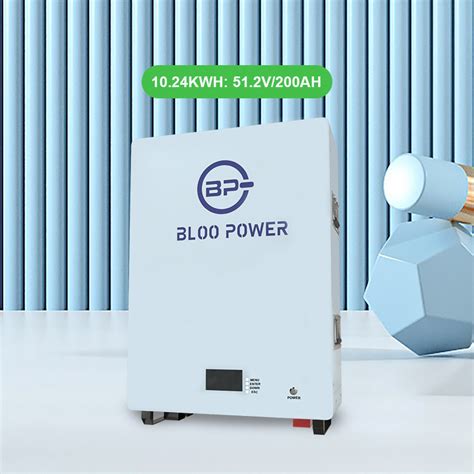 Bloo Power Li Ion For Inverter Station PV Energy Storage Rechargeable