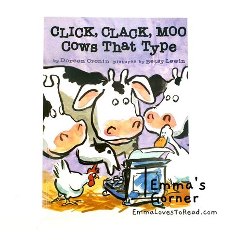 Click Clack Moo Cows That Type By Doreen Cronin Pb Hobbies Toys