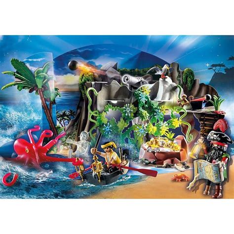 CALENDRIER DE L AVENT PIRATE PLAYMOBIL 70322