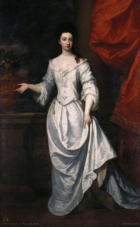 A Painting Of A Woman In A White Dress With Her Hands Out To The Side