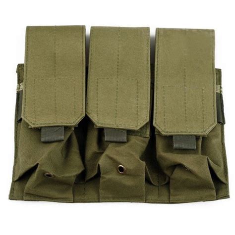 Tactical Molle Triple Magazine Pouch M4 Panim Shop