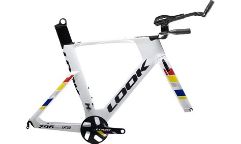 Look 796 MONOBLADE RS PROTEAM WHITE GLOSSY KIT CADRE Bouticycle