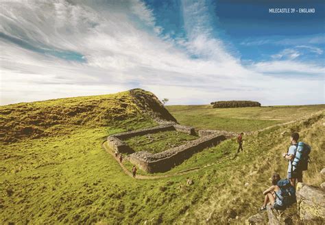 Reconstruction of Fort on Hadrian's Wall (Illustration) - World History ...