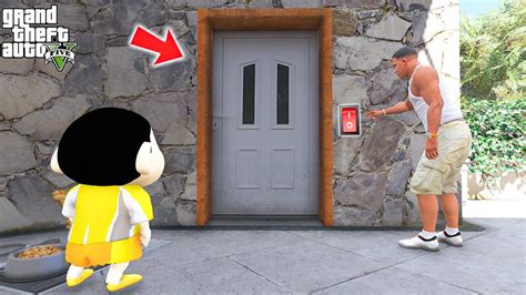 Shinchan And Franklin Found The Secret Secure Room Door Inside Franklin