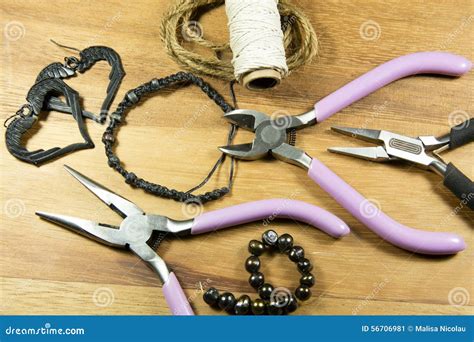 Beading And Craft Tools Stock Image Image Of Play String 56706981