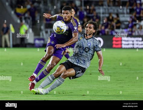 Orlando City Midfielder Wilder Cartagena Left And Cf Montreal