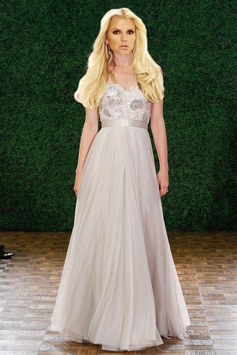 Jessica Simpson Wedding Dress Pictures; Celebrity Weddings | Glamour