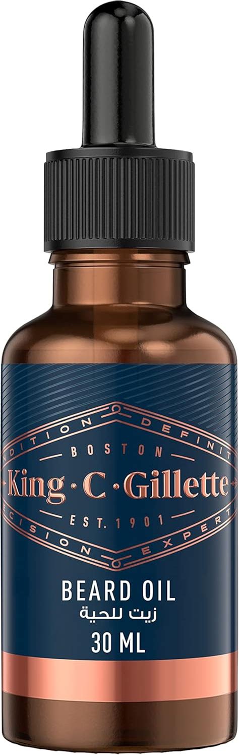 King C Gillette Huile Barbe Homme Base Dhuiles V G Tales Dargan