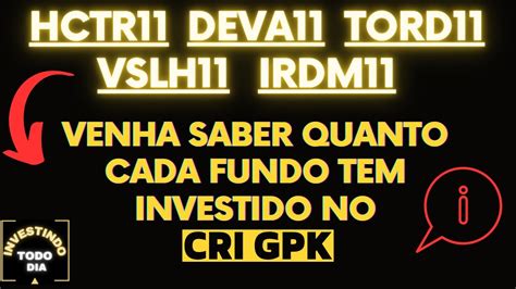 HCTR DEVA TORD VSLH IRDM PROBLEMA NO CRI GPK ATINGE VÁRIOS