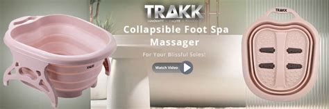 Buy Trakk Collapsible Foot Spa Massager At Shoplc