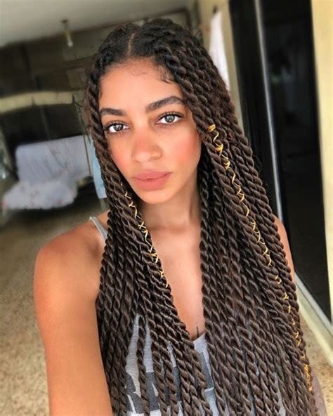 Twisted Box Braids