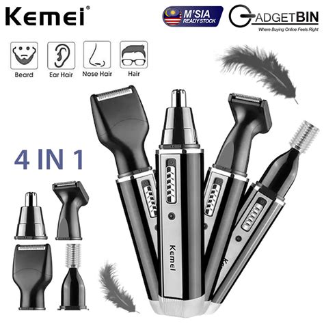 Kemei Km In Electric Men Grooming Kit Nose Ear Hair Trimmer