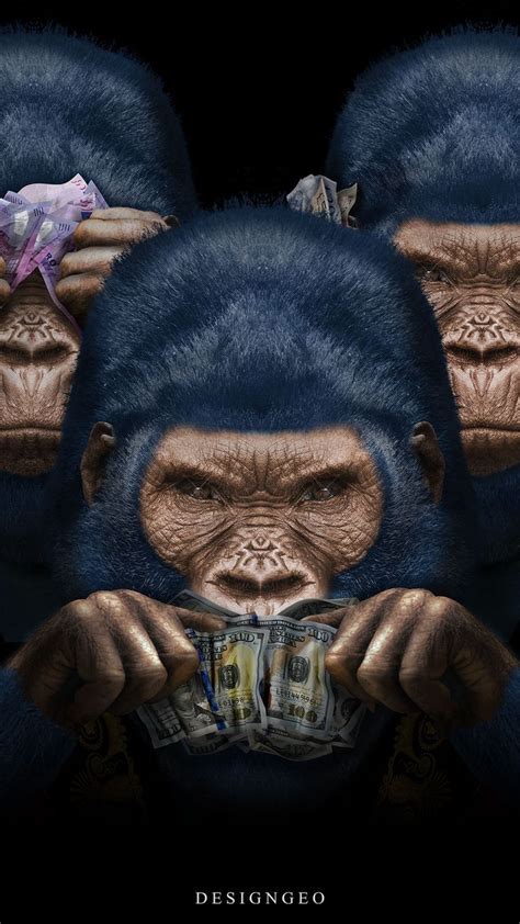 Three Wise Monkeys Free Iphone Wallpaper Designgeo Wise Monkeys