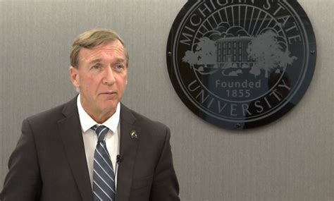 Michigan State President Samuel Stanley Announces His Resignation Michigan News