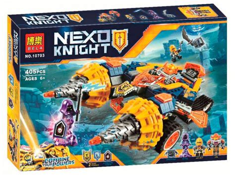 Конструктор Nexo Knights Бур-машина Акселя купить| Цена аналога Лего ...