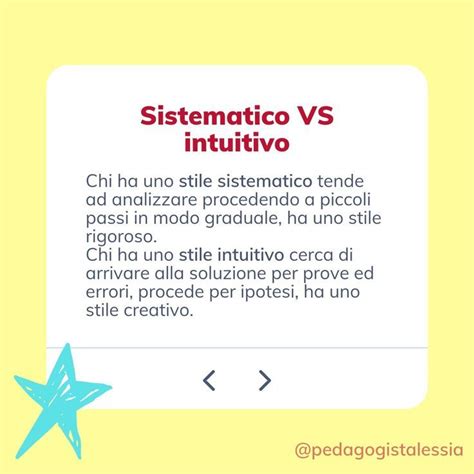 Sembra Difficile Distinguere Stile Di Apprendimento E Stile Cognitivo