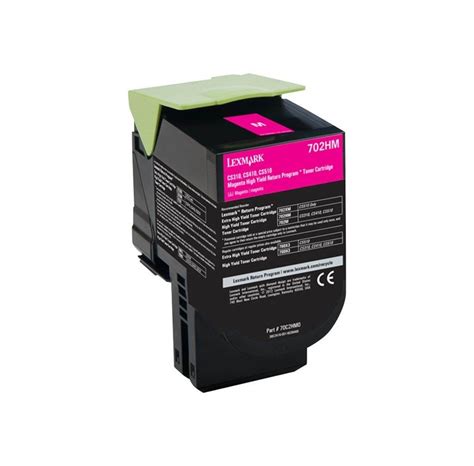 Lexmark C Hm Hm Magenta Return Program Toner Lasertoner Magenta