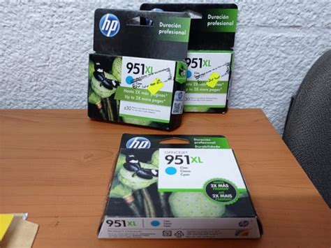 Tinta Hp 951 Xl Cyan Original Cuotas sin interés