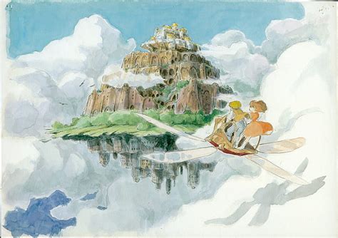 Hd Wallpaper Pazu Studio Ghibli Laputa Castle In The Sky Sheeta