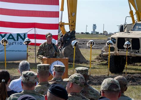 54th Helicopter Squadron Groundbreaking Ceremony Minot Air Force Base