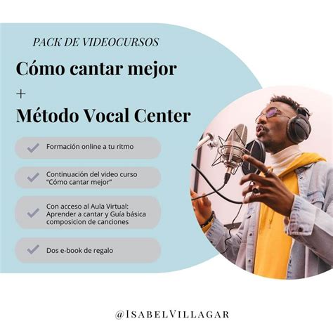 Pack De Dos Video Cursos De Canto