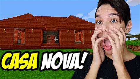 Construi Minha Casa Minecraft Survival Youtube