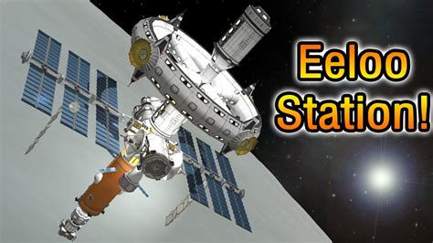 Eeloo Ring Station In Launch Ksp Youtube