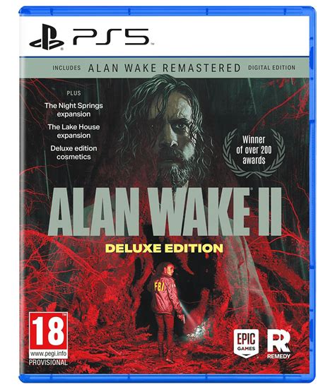 Alan Wake 2 Deluxe Edition Playstation 5 Gamelab Mängupood