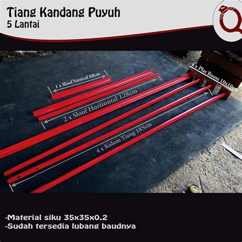 Jual Tiang Set Kandang Puyuh Shopee Indonesia