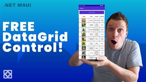Sort Filter Show Data With This Free DataGrid Control For NET MAUI