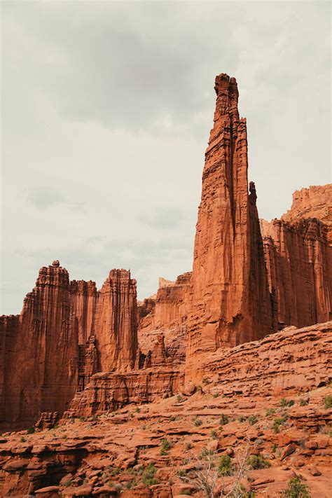 Fisher Towers Hiking Trail Moab Utah Trailforks