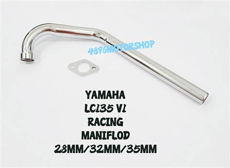 Racing Manifold Maniful Chrome Steel Y15zr V1 V2 Lc135 V1 V2 V3 V4 V5 V6 V7 55d 55c 4s 5s Lc Y15