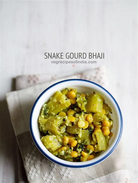 Snake Gourd Recipe Padwal Bhaji Chichinda Ki Sabji Aljazeera