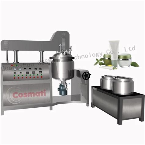 Cosmati Lotion Cream Ointment Toothpaste Vacuum Homogenizer Emulsifier