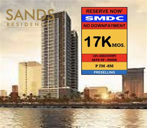 Condo For Sale In Roxas Boulevard Manila City At Sand Residences Near