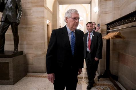 Mitch Mcconnell Reelected Senate Gop Leader Rick Scotts Bid Rejected