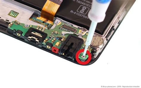 Tutoriel photos remplacement écran complet avec batterie sur Huawei