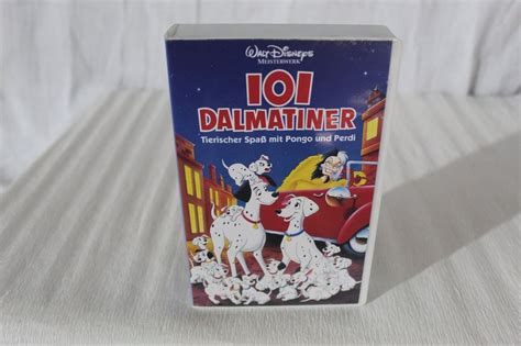 VHS Videokassette Walt Disneys Meisterwerk 101 Dalmatiner Kaufen